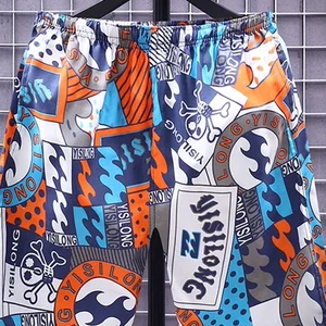 Shorts havaianos de surf com secagem rápida masculino, calção de praia, calção casual, moda praia estampada, calças luxuosas, novo, quente, verão 6 principais vendas bermuda de praia hurley - №3