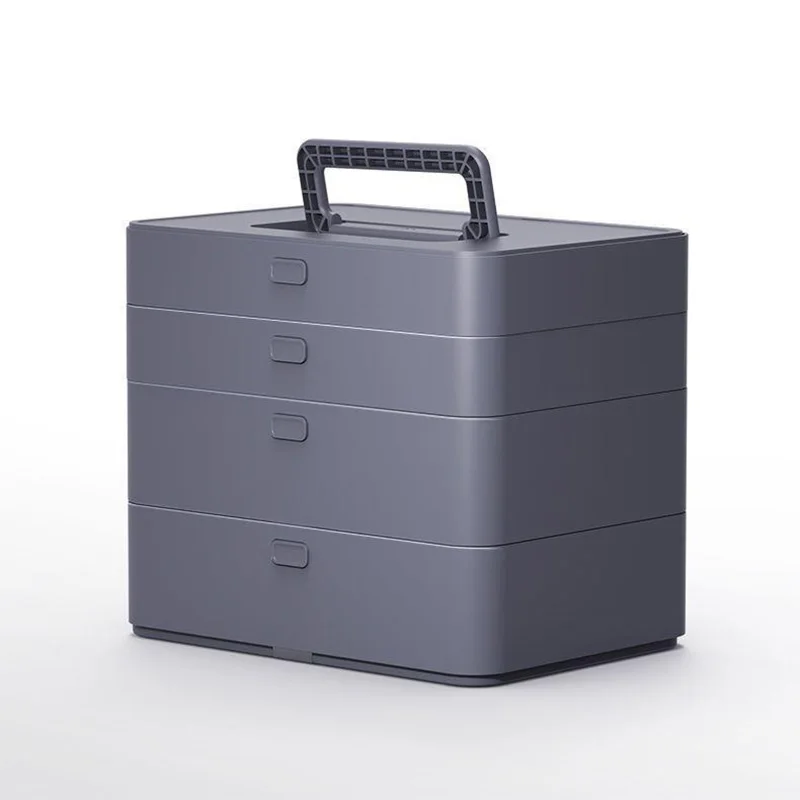 Boîte à outils combinée électrique domestique X9-ABCDEFGHI, combinaison gratuite en couches pour outils à main de bricolage et outils de réparation à domicile