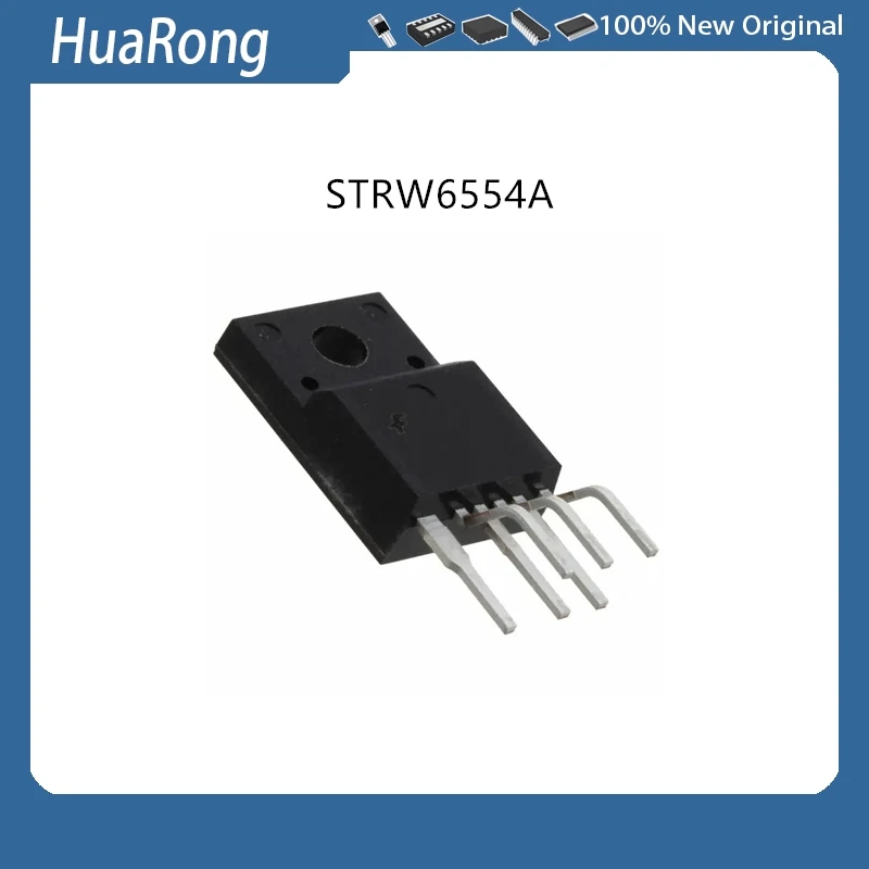 1Pcs/Lot STRW6554A STRW6554 W6554A  TO-220F-6