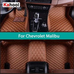 KAHOOL Custom Car Floor Mats For Chevrolet Malibu Auto Carpets Foot Coche Accessorie