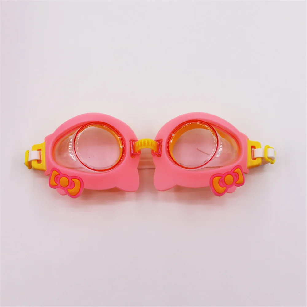 Cartoon Adjustable Children Kids Waterproof Silicone Anti Fog UV Shield Swimming Glasses Goggles Eyewear Eyeglasses