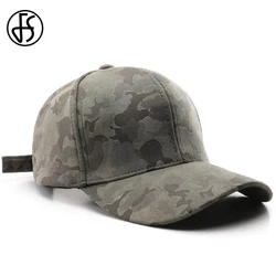FS Fashion Camouflage Baseball Cap For Men Gray Green Women Hat Steetwear Trucker Caps Outdoor Sunshade Tactical Hats Bone 2026