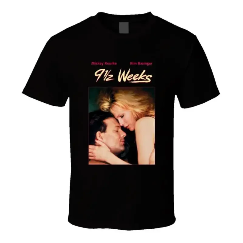 9 1/2 Weeks Rourke Bassinger Retro Sex Movie T Shirt
