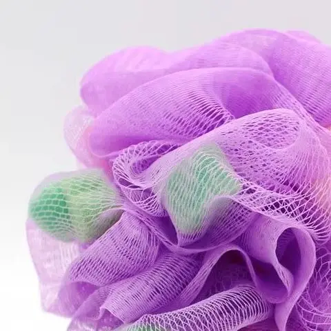 

Flower Shape Scrubbing Bubble Shower Mesh Sponge Back Brush Soft Bath Scrub Bath Ball Body Clean Bath Puff Bathroom Supplies