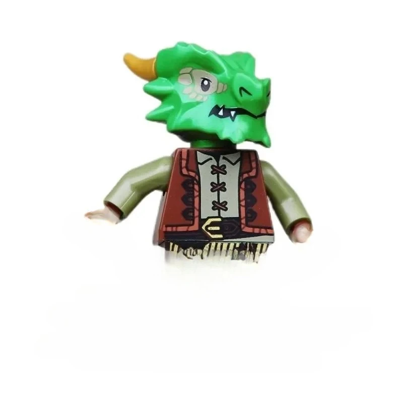 5cm New Anime Figure Green Dragon Man Pripheral Action Figure Decorate Model DIY Undead Knight Toys for Children Gifts Toys Kids