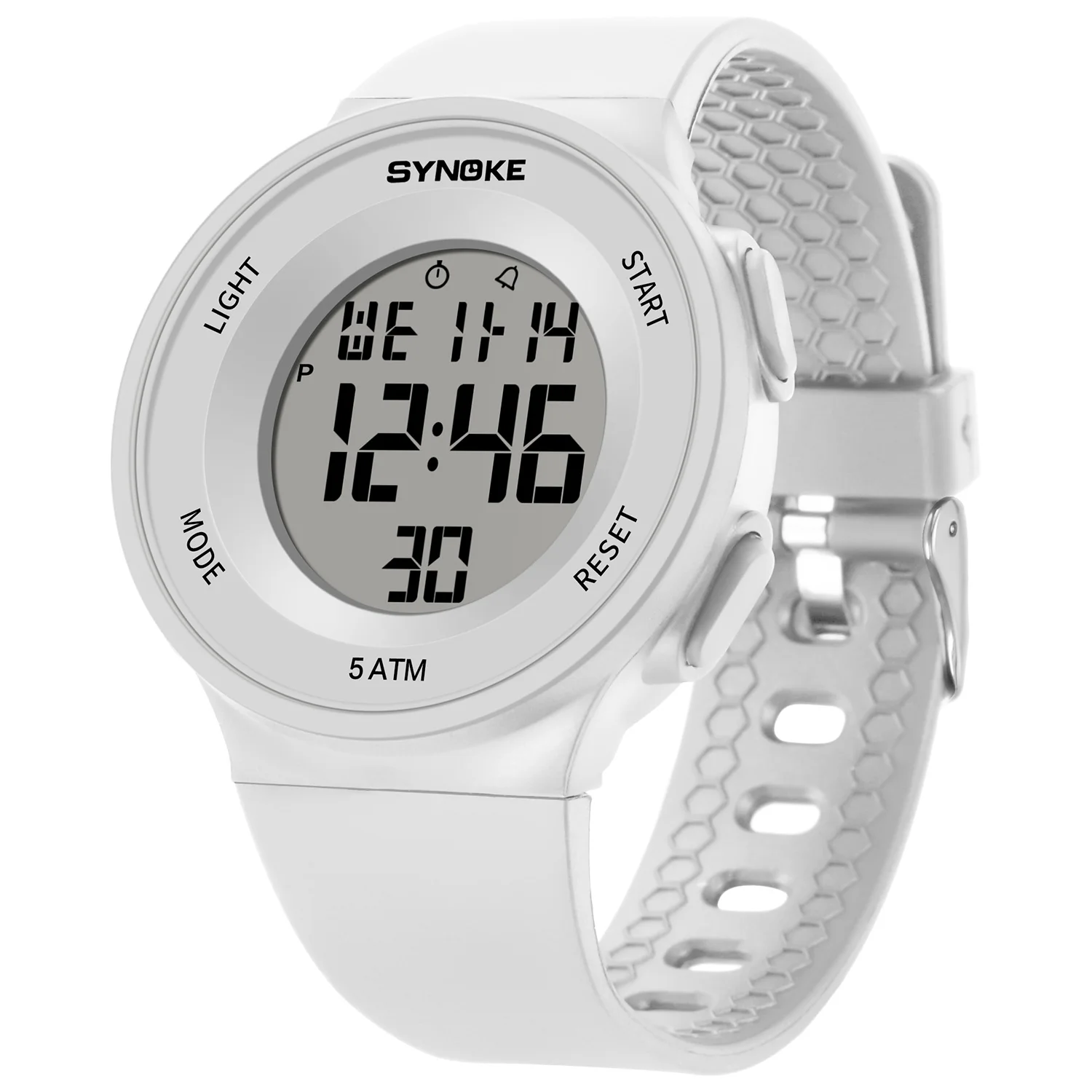 Sport Watch Women Men,5ATM Water Resistance,Girls Watches,SYNOKE Brand