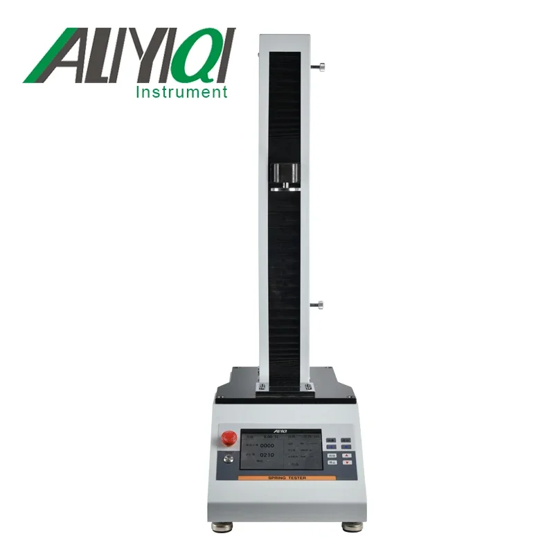 ALIYIQI 500N  Motorized Top load PET  bottle pressure strength Automatic Test Stand  force testing machine