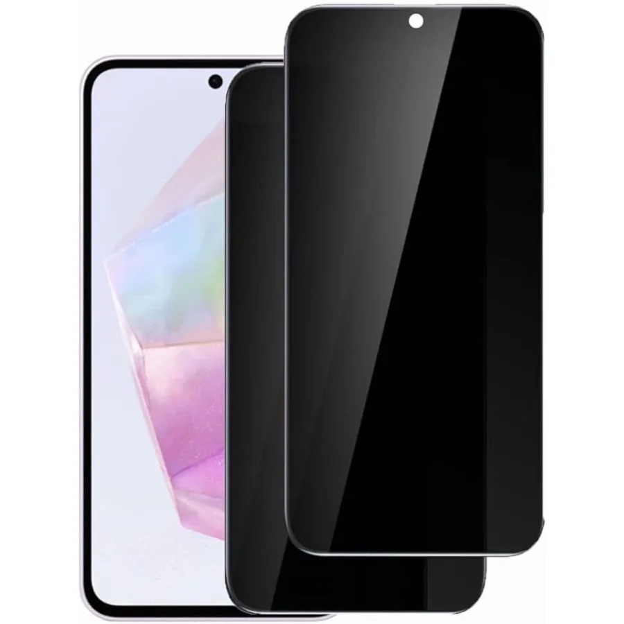 2Pack Screen Protector Compatible with Samsung Galaxy A35 5G Privacy Tempered Glass Anti Spy, Anti Scratch, Bubble Free, Easy t