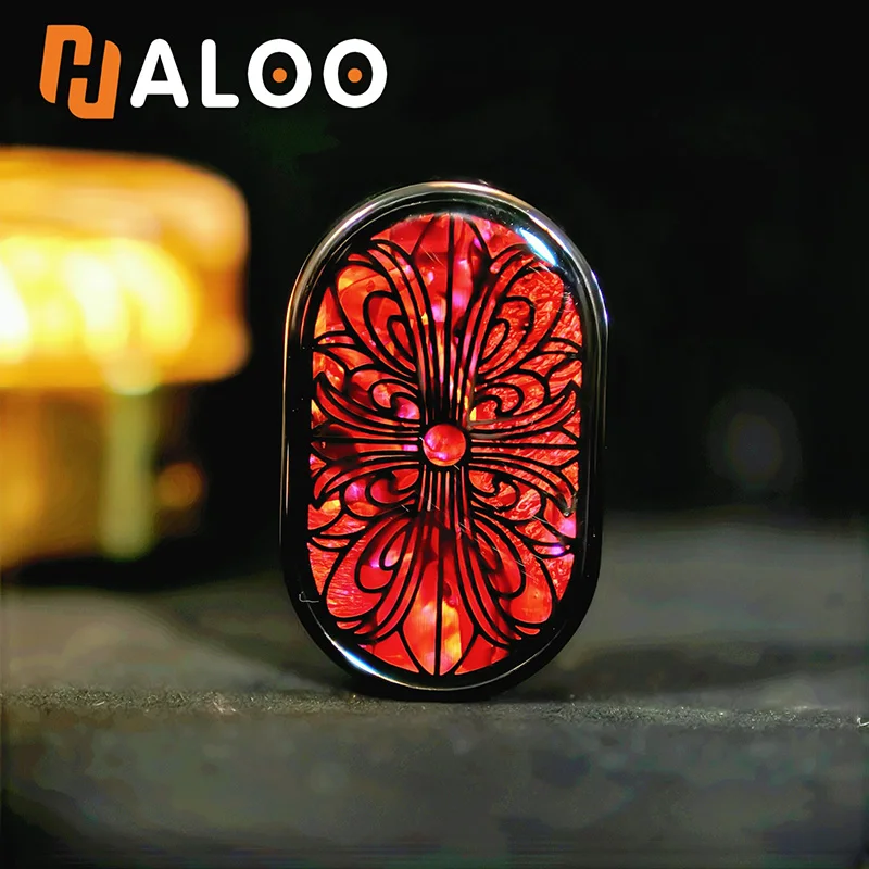 Haloo Player – bloc coulissant rythmique infini, Gyroscope du bout des doigts EDC pour jouets de décompression et de relaxation sur les ordinateurs de bureau