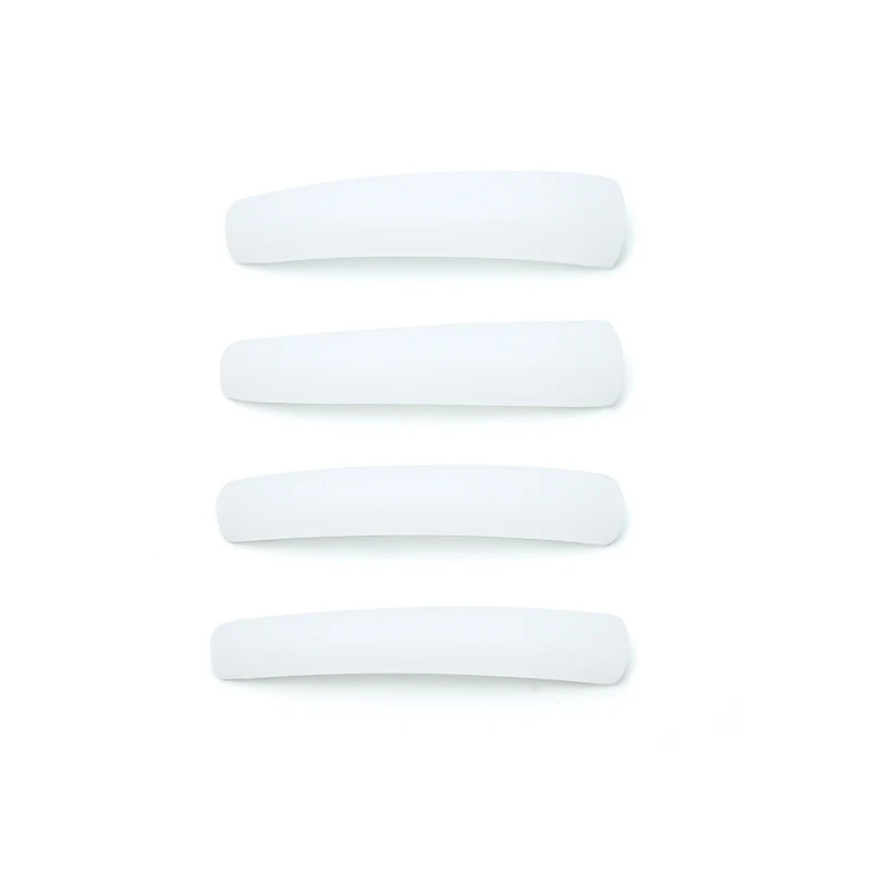 4 Pairs White Silicone Lash Lift Shields Eyelash Perm Pads Lash Lifting Rods Reusable 3D Eyelash Curler Makeup Tools