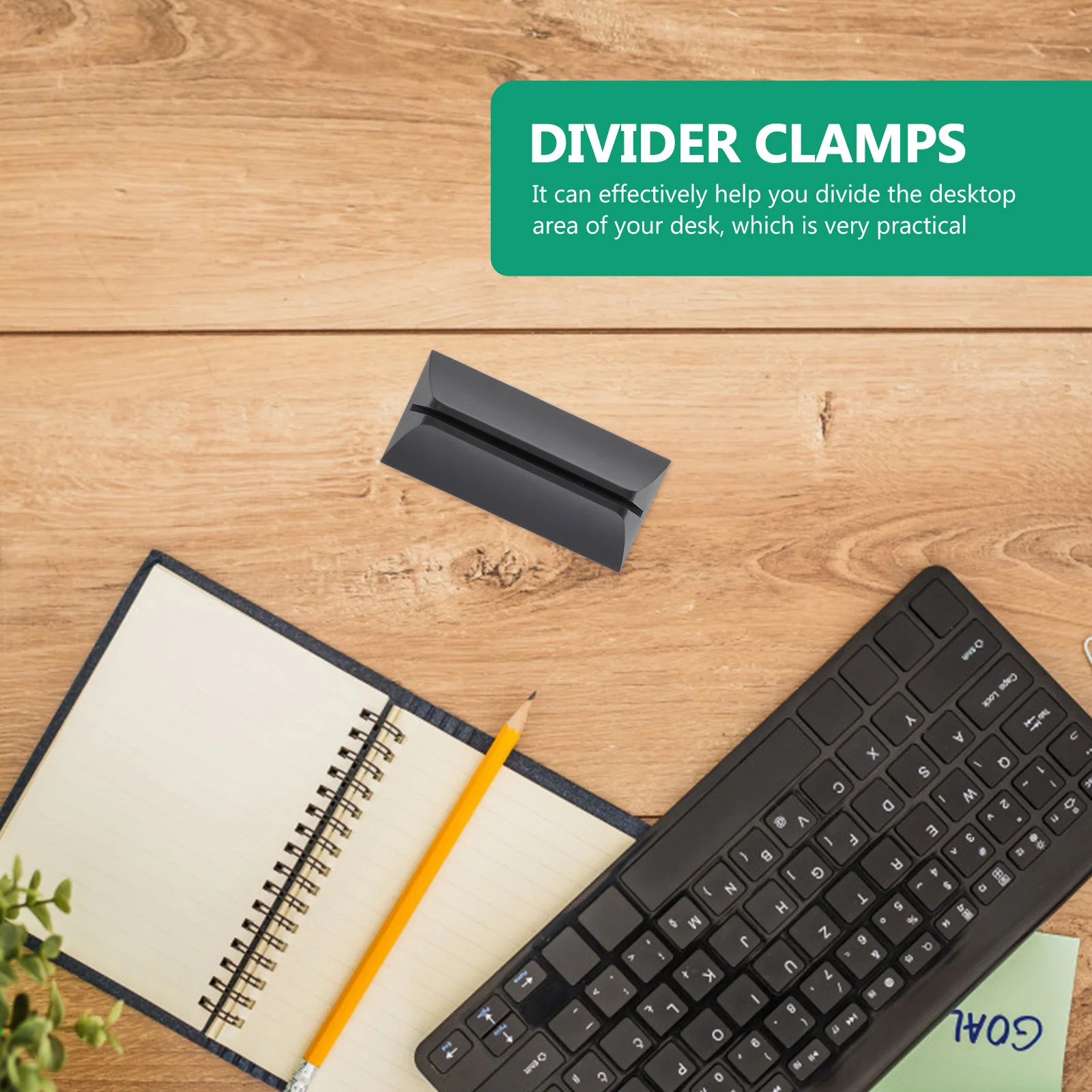 

4pcs Desk Support Brackets Screen Divider Clips For Partition Support Brackets Office Privacy Abs Desktop Clamps Holder Base