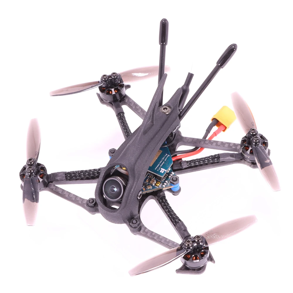 112mm Wheelbase Carbon Fiber Quadcopter Frame Kit Support  2.5Inch Propeller 1103 Brushless Motor RC FPV Toothpick Racing DIY