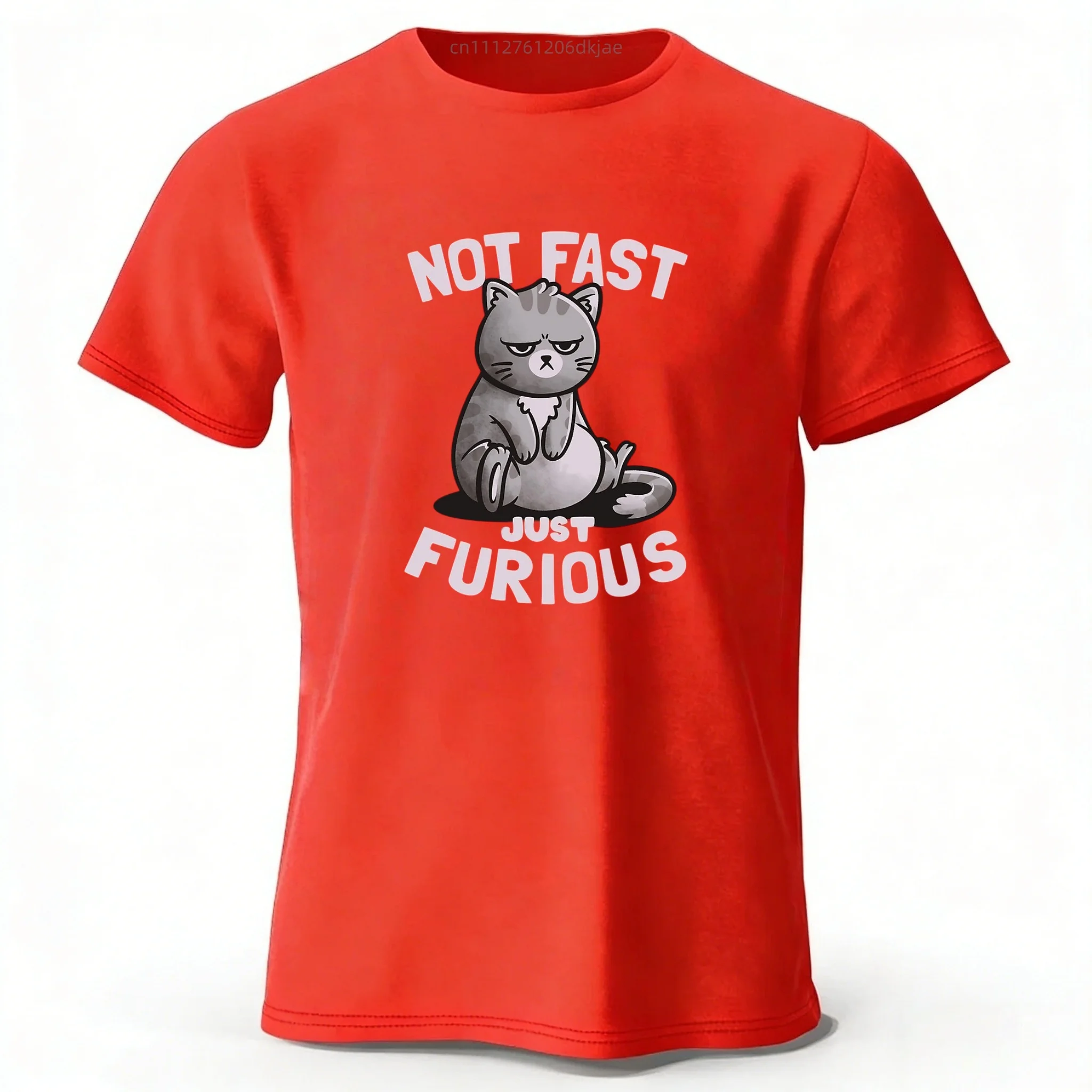 Sommerliches, bequemes, weiches, reines Baumwoll-T-Shirt mit kurzen Ärmeln für Herren, Oversize-Schnitt, lockerer Sport-T-Shirt, modisches und trendiges Oberteil