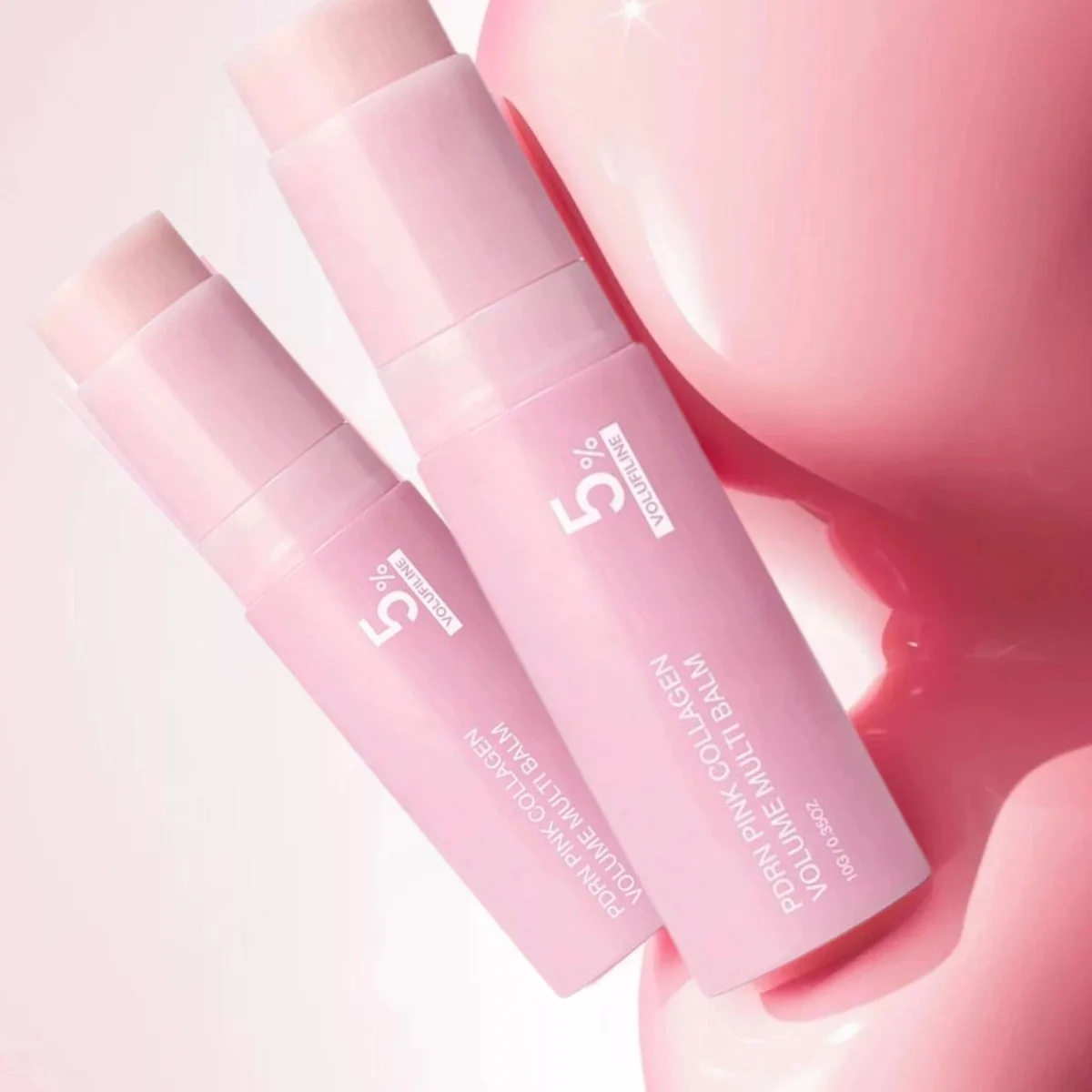 PDRN Pink Collagen Plumping Cream,for Face Neck Eye Area,﻿ Radiance Hydrating Moisturizing Stick,Multi Balm,Korean Skin Care