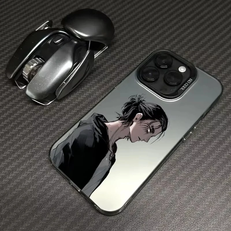 Ackerman anime coque caso de telefone para samsung galaxy s25 ultra s24 s23 s22 s21 plus s20 fe a55 a54 a35 a15 capa traseira à prova de choque