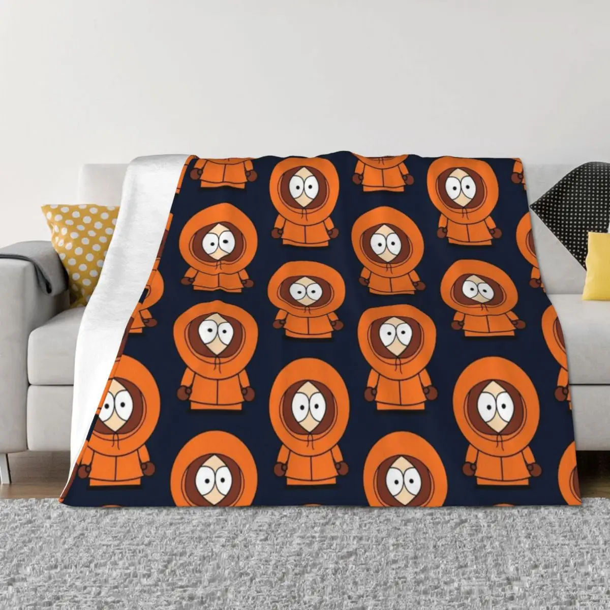 

South Park (1) Throw Blanket Flannel Blankets For Bed Luxury anime Blankets