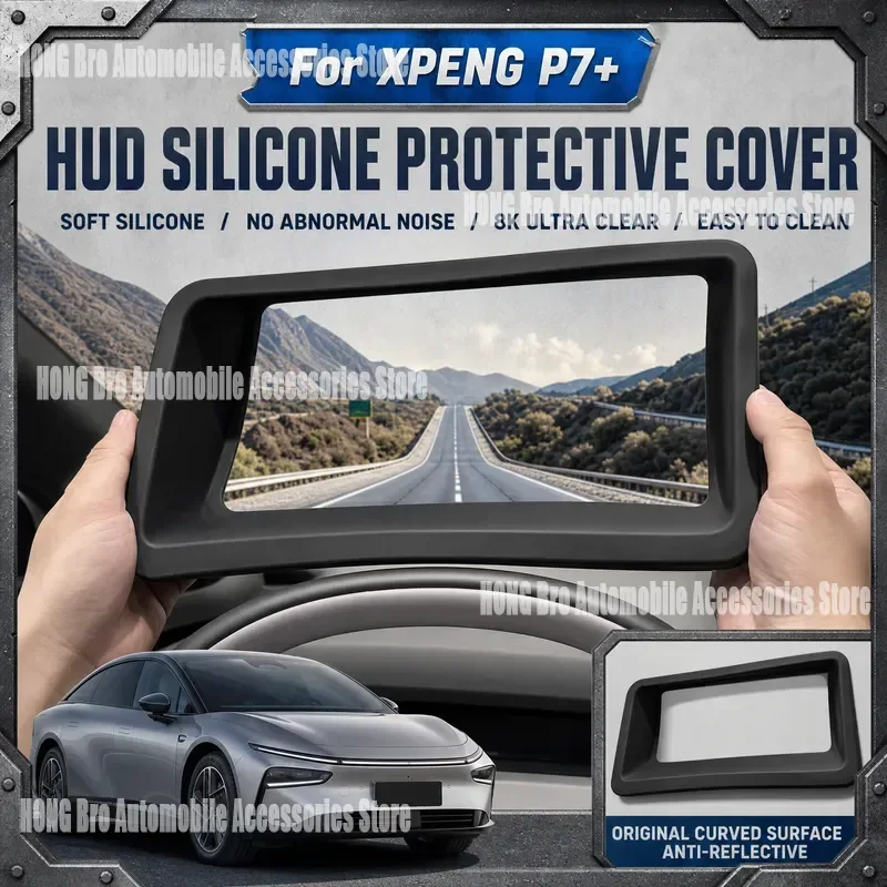 For Xpeng P7 Plus 2024 2025 2026 HUD Head Up Display Protective Cover Dashboard Screen Protector Film Car Interior