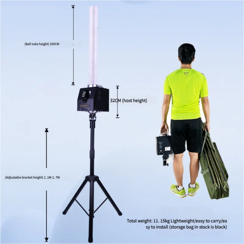 Automatic Shuttlecock Badminton Feeding Machine  Serve Machine  Plug-in Version Fixed-point Serve Step Trainer  Training Machine