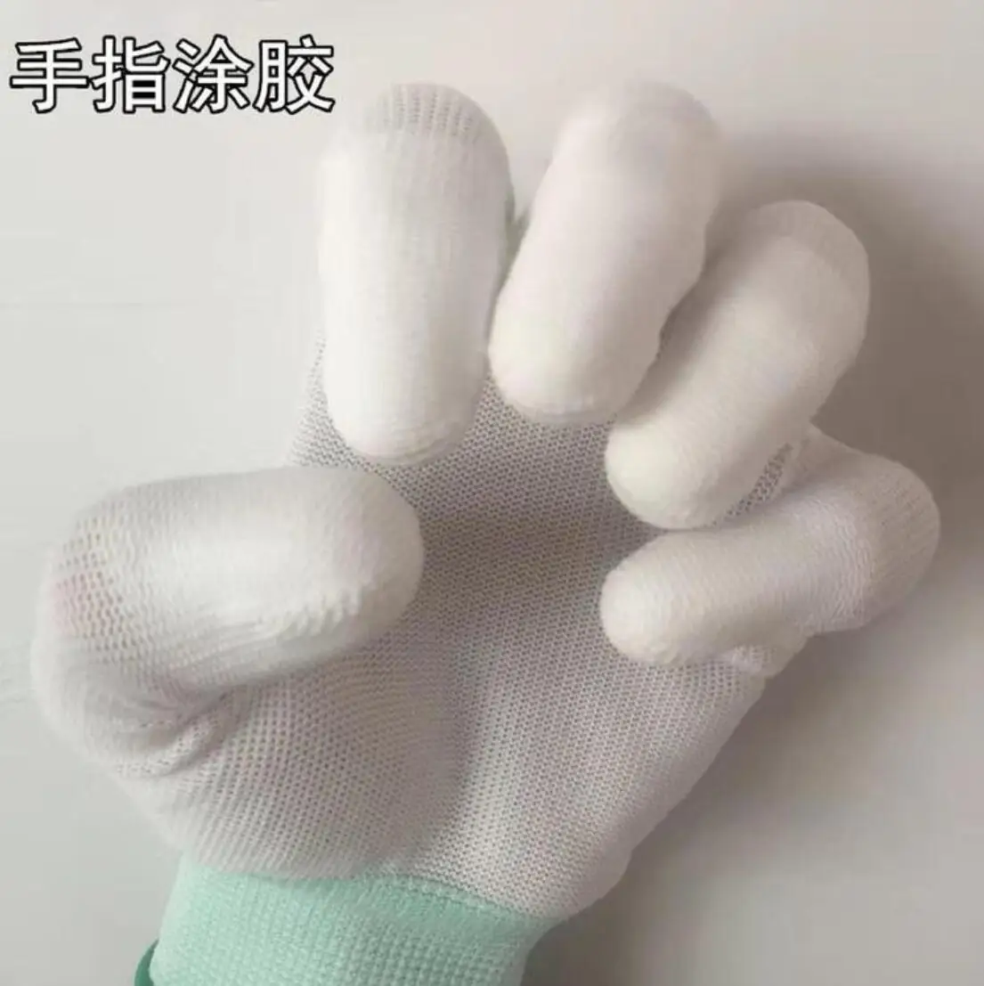 Free shipping 6 pairs/lot 13 needle ordinary white nylon gloves Breathable gloves for home use