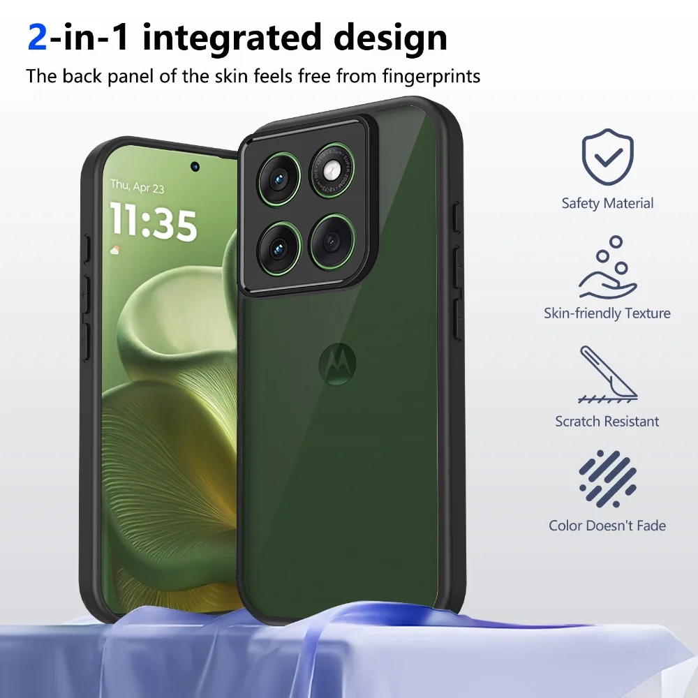 Matte Hülle für Motorola Moto G56 G05 G45 G35 G55 G34 G75 G84 G82 G52 G04 G04S G24 Power E15 E14 Handyhülle Rückseite