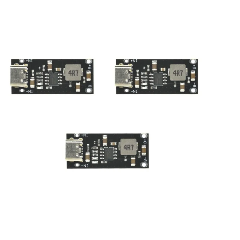 XCW Type C USB Input High Current 3A Polymer Ternary Lithium Battery Quick Fast Charging Board IP2312 CC/CV Mode 5V To 4.2V
