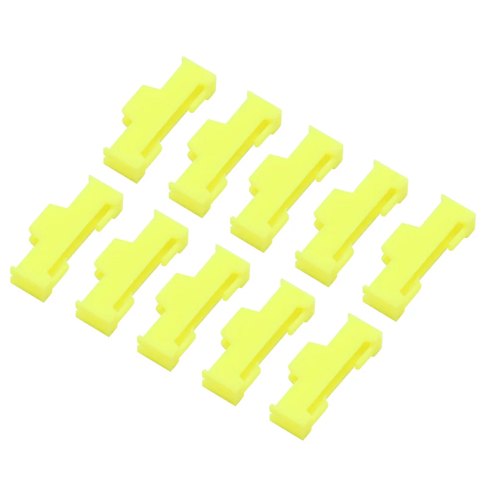 50 pz/lotto Servo prolunga cavo fibbia Clip plastica Servos fissaggio cavo Jointer spine supporto di fissaggio per parti di aeroplani RC fai da te