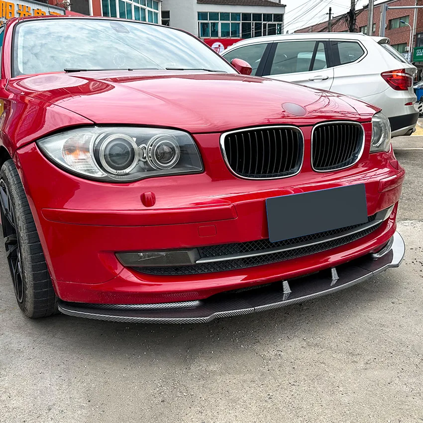 

For BMW 1 Series E81 E82 E87 E88 LCI Standard Model 2007-2011 Car Front Bumper Lip Splitter Spoiler Diffuser Body Kits Tuning