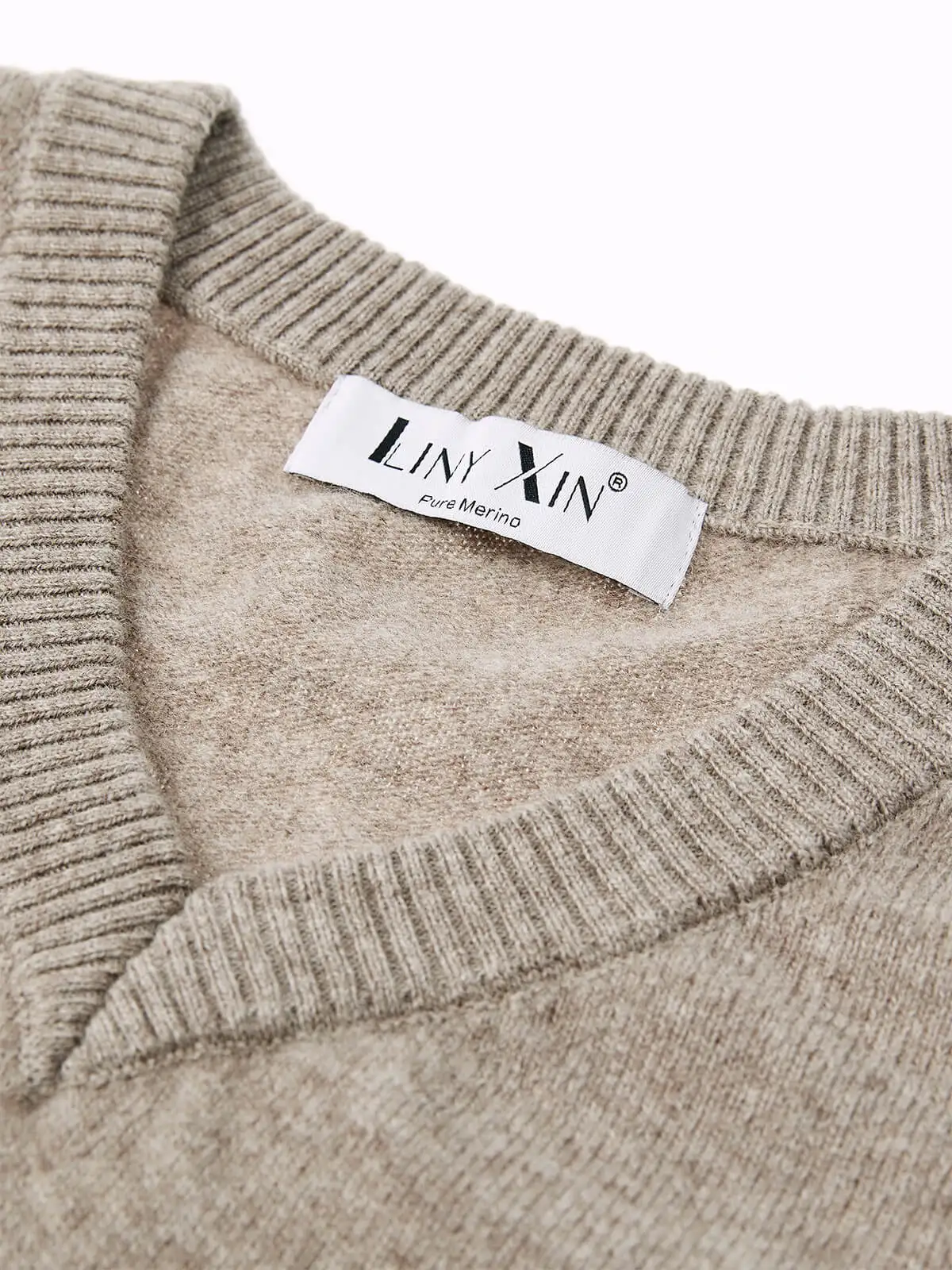 LINYXIN Men\'s Clothing 100% Merino Wool Fall Winter Warm Cashmere Sweater Men 2022 Pullover Fashion Pull Tops Knitted Sweaters