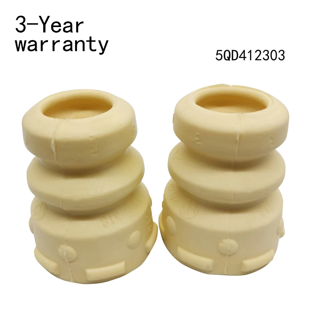 2Pcs Front shock absorber buffer block 5QD412303 For VW Jetta Passat beetle Golf Sharan Scirocco Audi A3 S3 Skoda Octavia Karoq