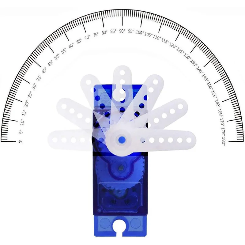 고정 날개 마이크로 기어 RC 로봇 헬리콥터 비행기 미니 자동차에 대 한 뜨거운 새로운 SG90 9G 마이크로 서보 모터 180/360도