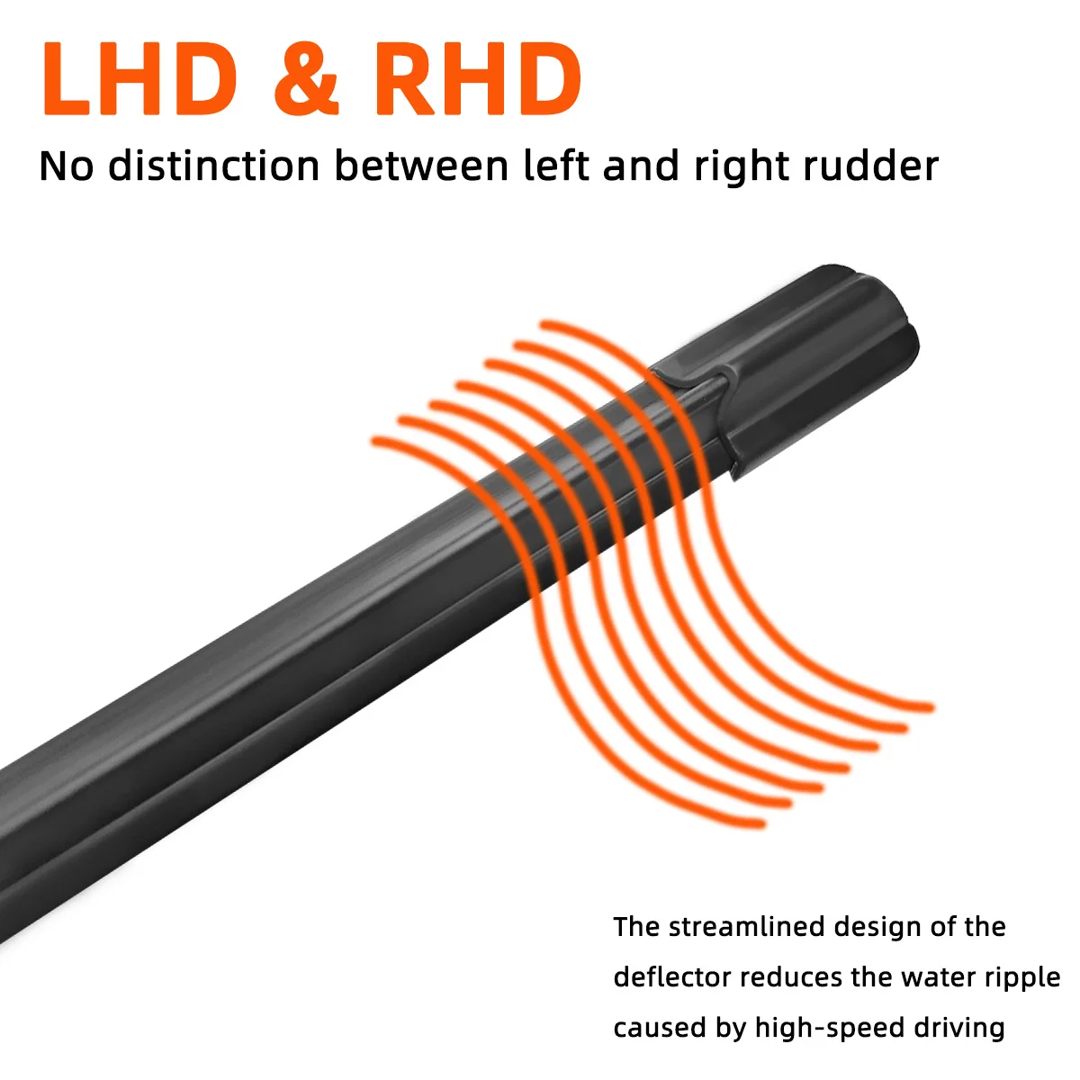 1PC car windshield front wiper blade J-hook universal rubber automotive parts14\