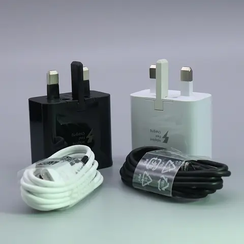 SAMSUNG 15W UK Travel Adapter 9V1.67A Fast Charger 1/1.5M Micro USB Cable For Galaxy Note 4 5 A01 A02 A03 M02 M01 A9 Pro C7 C9