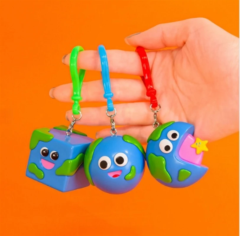 In Stock Kenelephant capsule toys cute HELLO IN THE WORLD !! Vol.4 Child of the Earth Mascot big mouth Charm bag pendant figures