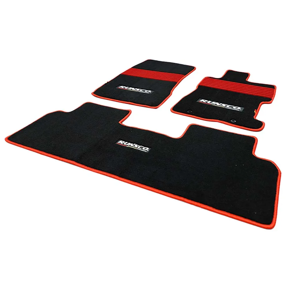 سيارة السجاد القدم الحصير خطوة حصيرة ل 8Th الجيل سيفيك القدم حصيرة النسخة الرياضية LHD/RHD FA1