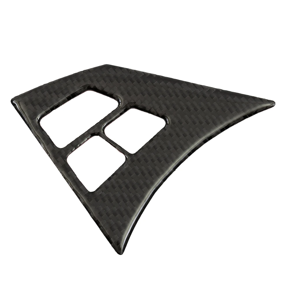 Sticker Steering Wheel Trim Cover Black Decals Decoration Cover Interior Styling Trim Sticker 1SET High Quality