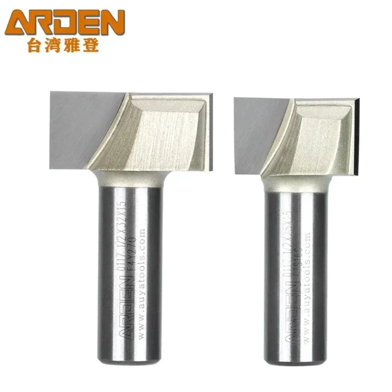 ARDEN Woodworking Bottom Cleaning Router Bit Metric Carbide Engraving Flat Bottom Pulling Slotting Milling Cutter For Wood MDF