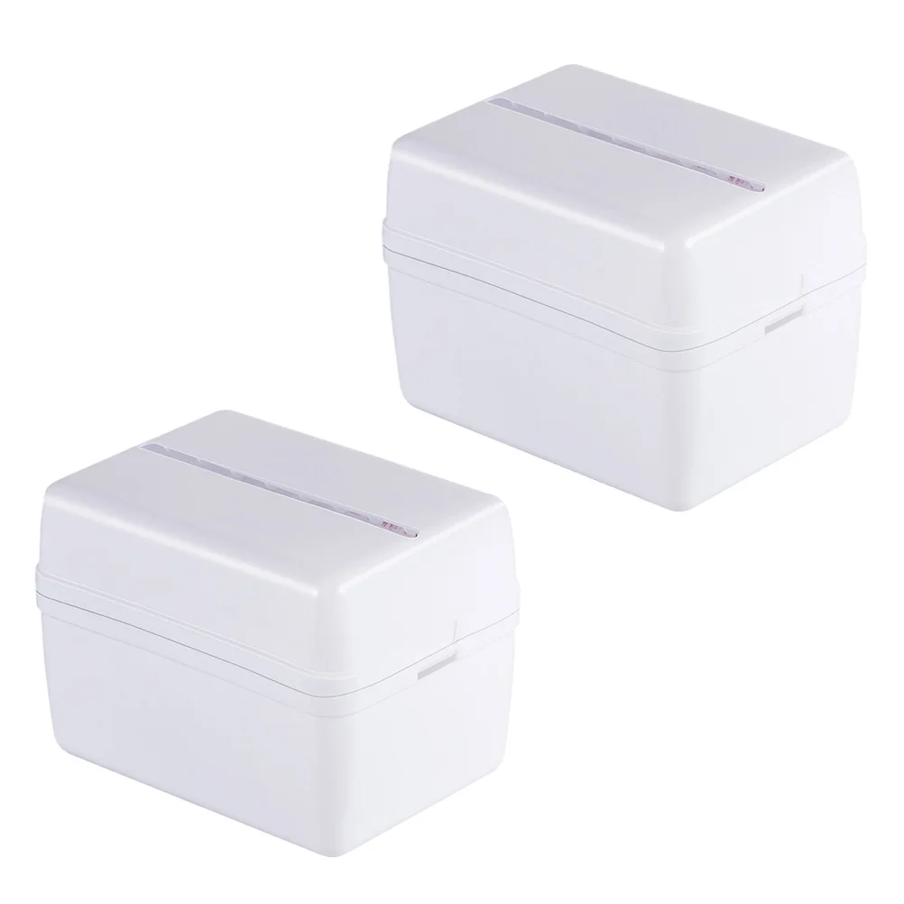 

2 Sets Cake Box Birthday Party Decoration Props Plastic Surprise Gift Wedding Graduation Celebration Pulling Banknote