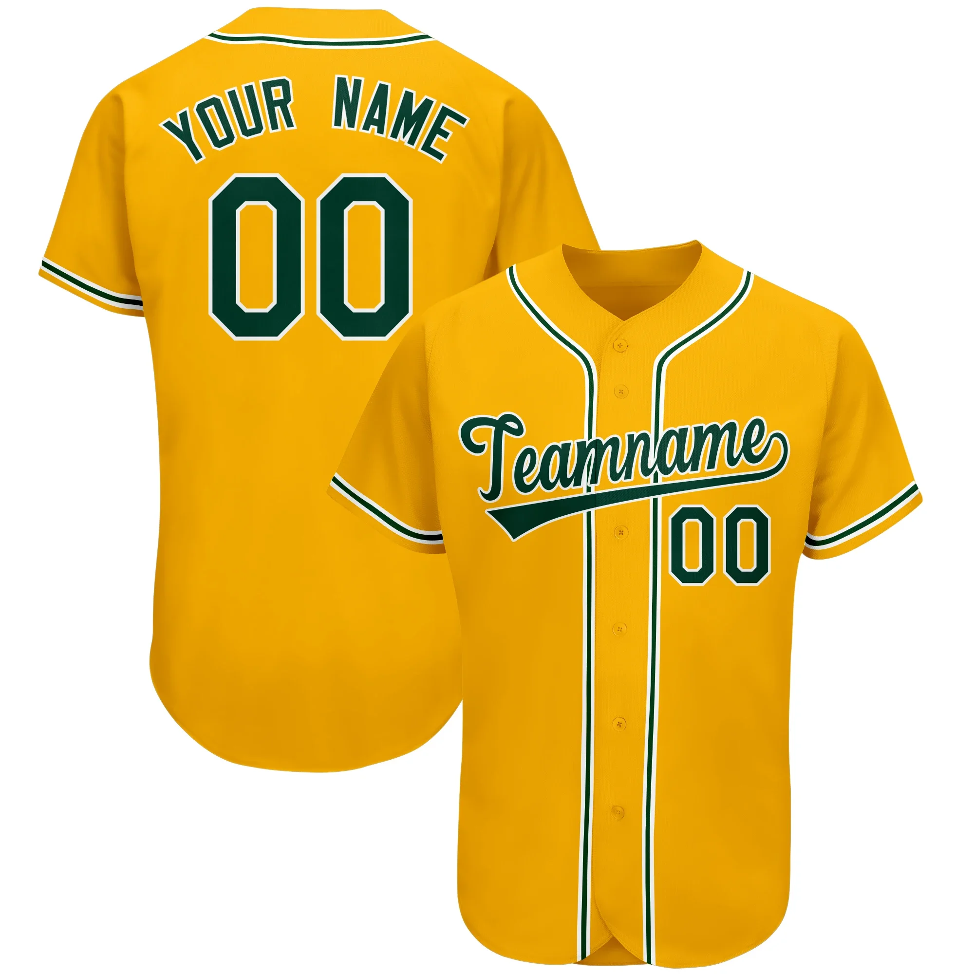 Custom Baseball Jersey Printing Team Name Numbers Man Fit Casual Daily Wear for Playing Game/Party Fans Best Gift V-neck Shirts