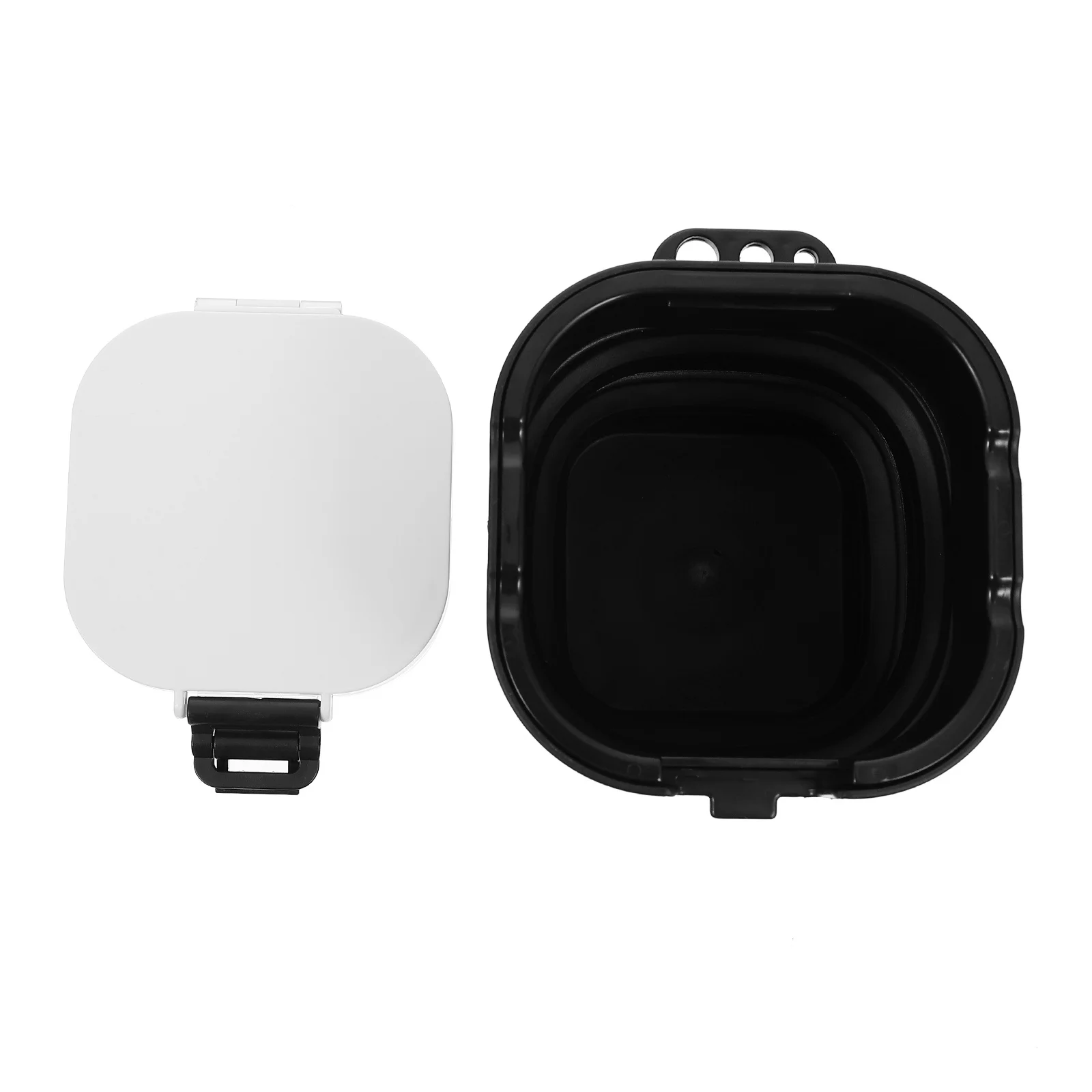 

Durable Lightweight Silicone PP Folding Wash Bucket Multi-Function Art Palette Color Mixer for Drawing Painting Tools Storage