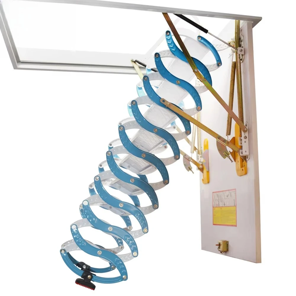 

House Interior Fold Down Stairs Attic Ladders