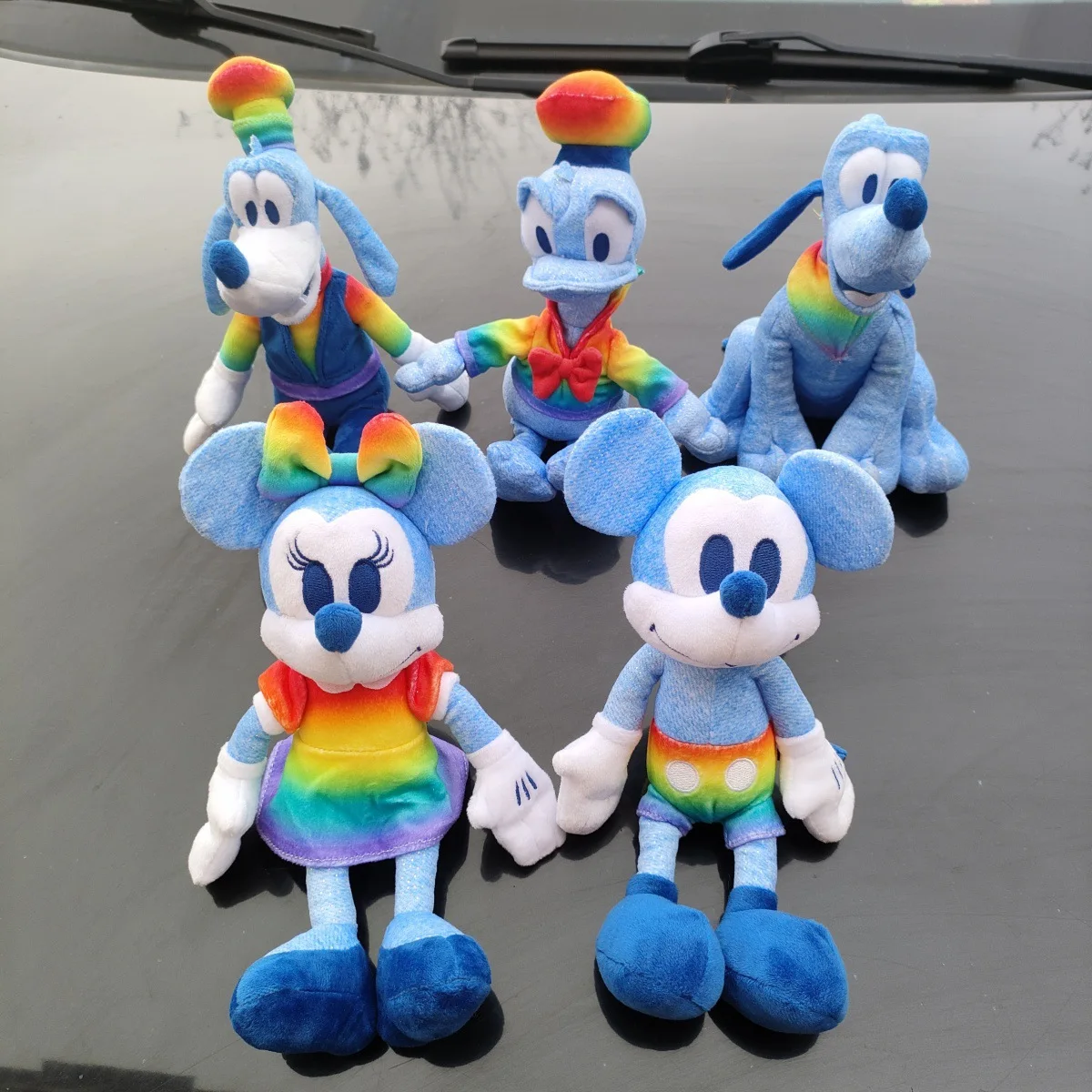 20/25cm 미키 미니 플러시 장난감 도널드 덕 구피 개 인형 위니 푸우 인형 어린이 장난감 선물