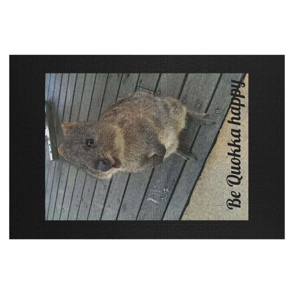 

Be Quokka happy Jigsaw Puzzle Customizable Child Gift With Photo Scale Motors Personalized Photo Gift Puzzle