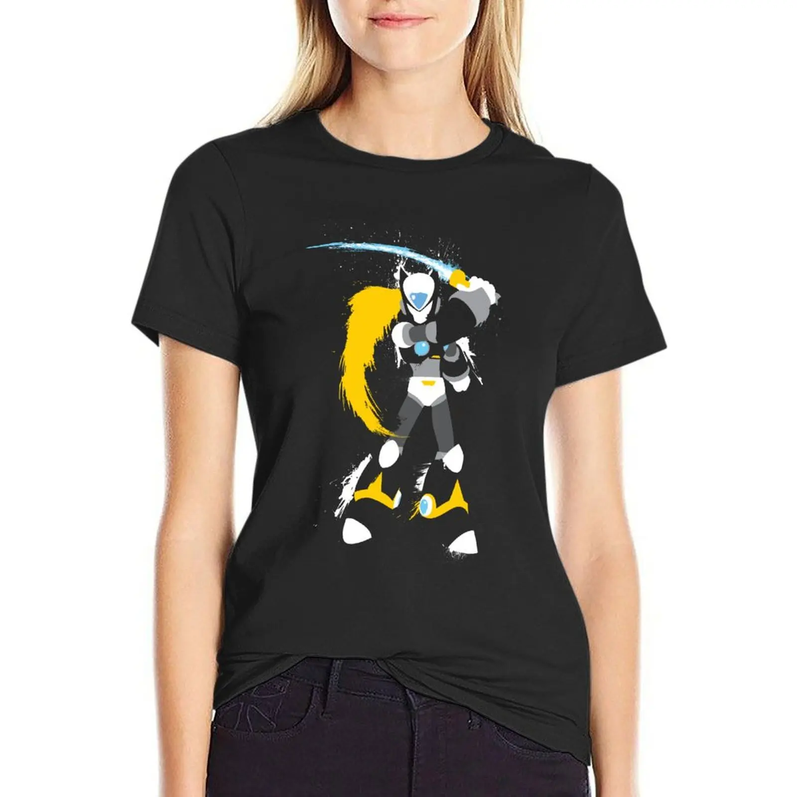

Copy Zero splattery design T-Shirt sports fans customs design your own cute clothes Short sleeve tee tight shirts for Women
