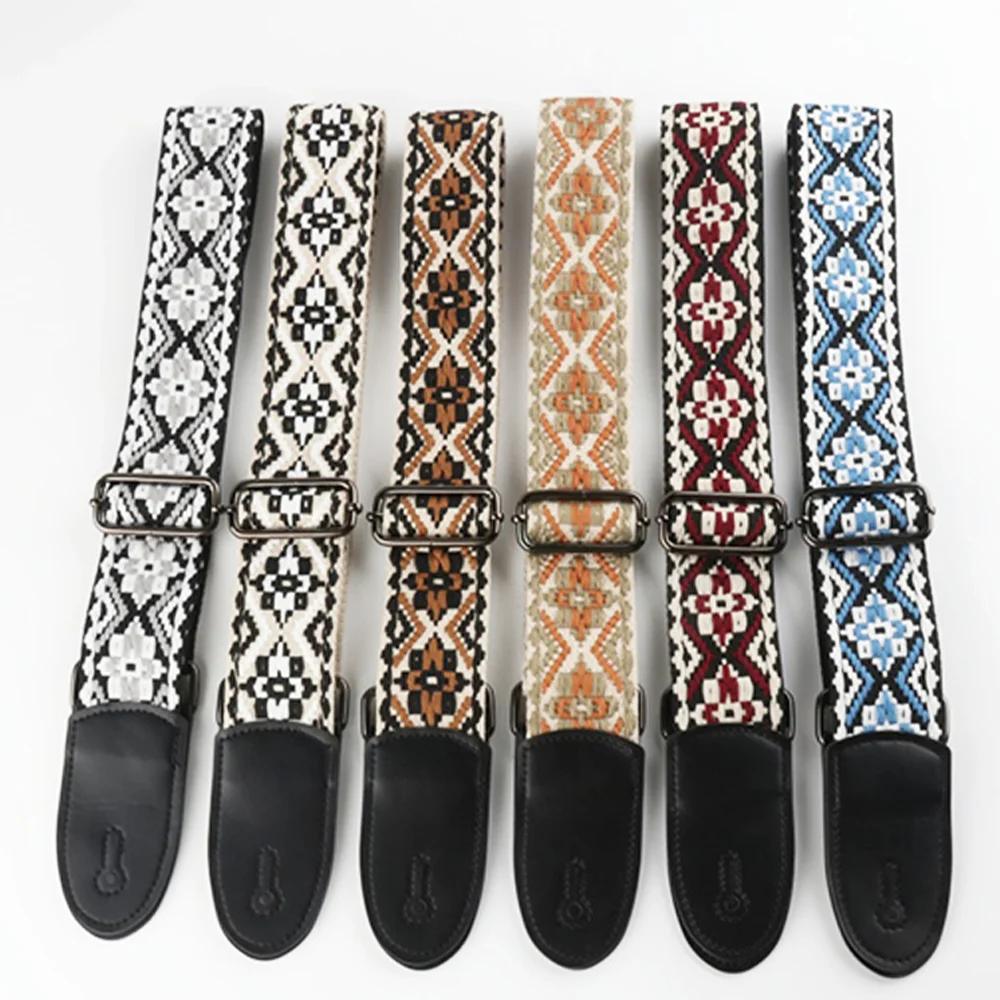 

Guitar Strap Colorful Guitar Strap Guitar Strap With Metal Buckle Versatile Guitar Strap Casual Style