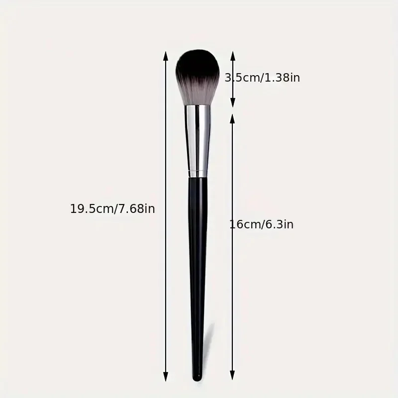 1/2Pcs Peach Heart Blusher Brush Powder Blush Round Contour  Blush Brush For Cheeks Flat Small Precise Blush Brushes Makeup Tool