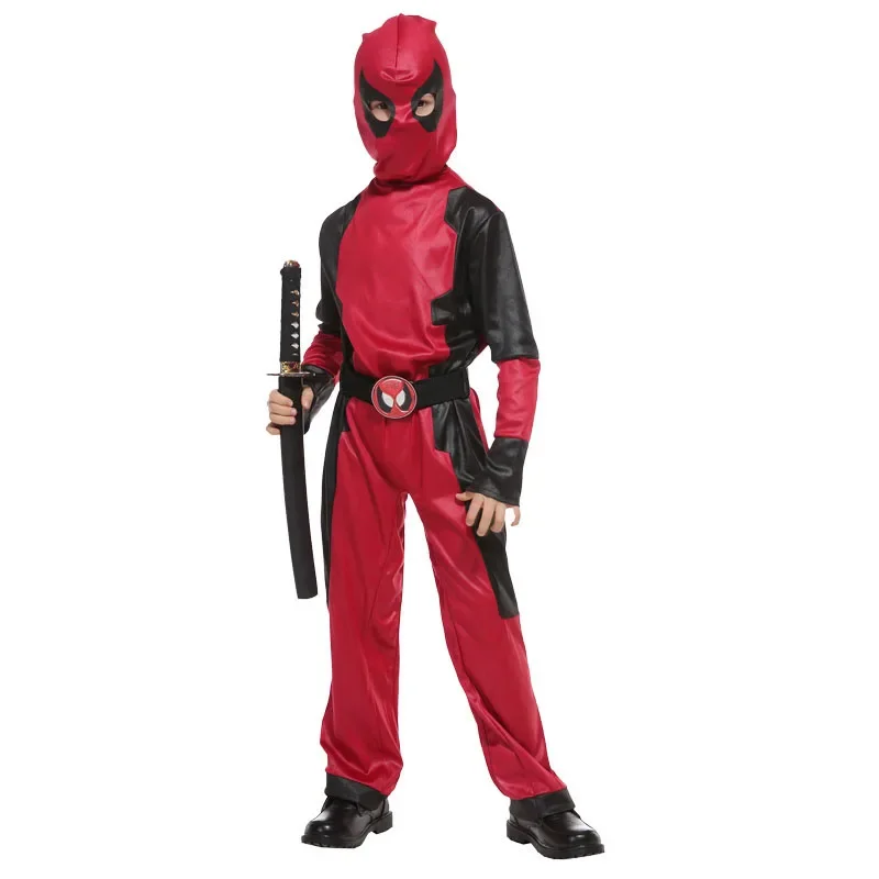 Ninja Kostüm Kinder Kampfkunst Cosplay Halloween Kostüm Junge Party Dekorationen liefert Kleid