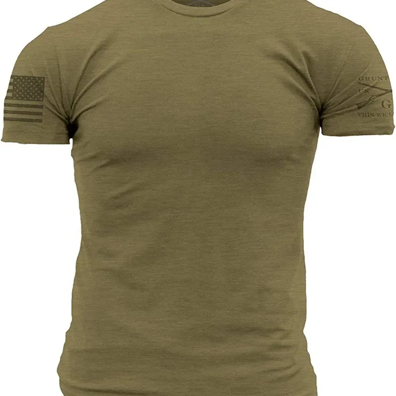 Marine Corps men's camouflage T-shirt, oversized 3D printed soldier T-shirt