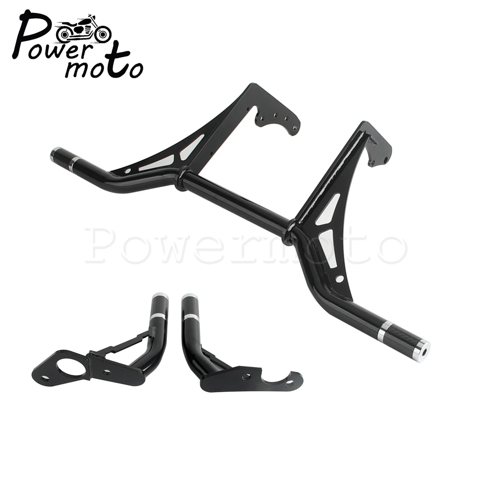 ل هارلي سوفتيل تحطم بار أوتاد الطريق السريع الجبهة الخلفية دراجة نارية السقوط حماية الوفير صالح شارع فات بوب منخفضة رايدر FXST 18-24