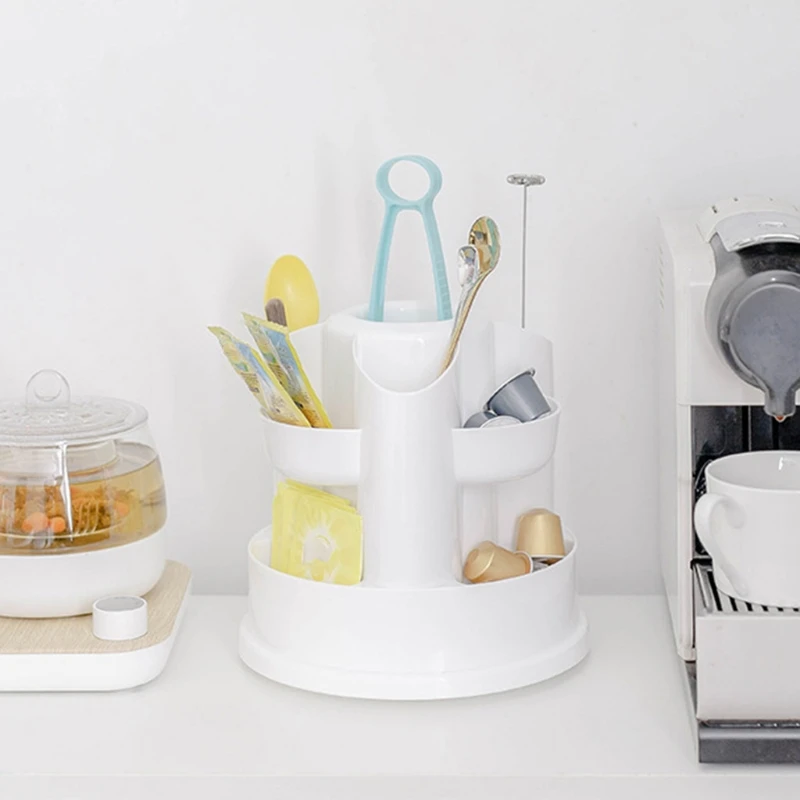 360 искусственный держатель, Канцелярский Органайзер с несколькими отделениями, держатель для принадлежностей для ванной комнаты, органайзер для дома, ванной комнаты