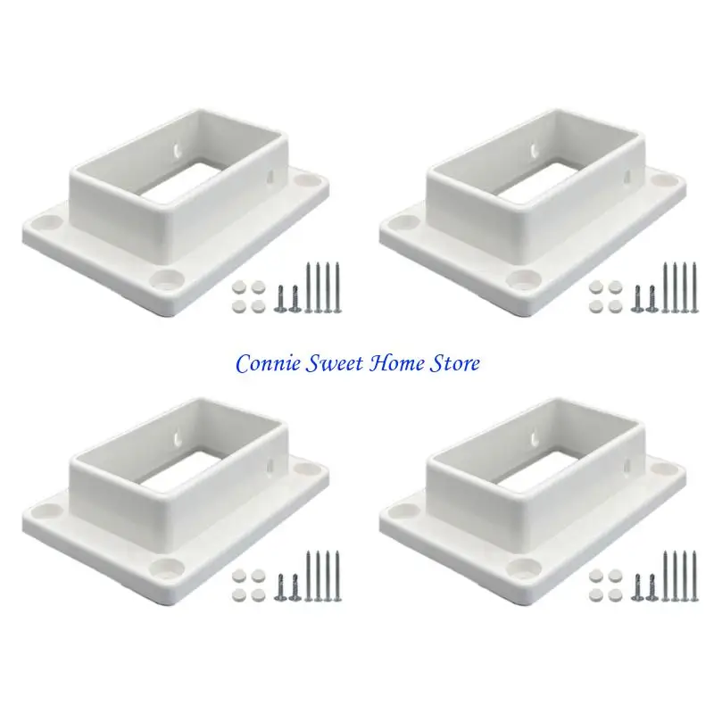 LXAF Heavy Duty Balcony Connector Connection Bracket Quick Installation Fence Bracket For Home Improvement